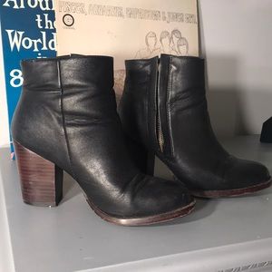 Urban outfitters black booties